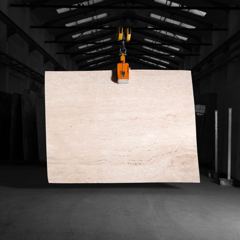 Light Travertine Slab 58977