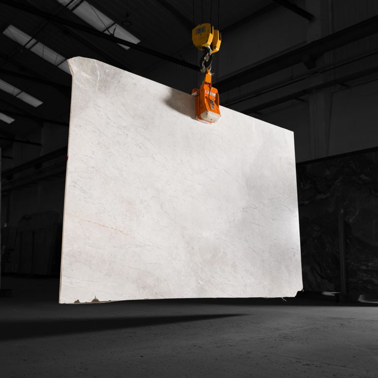 White Dolomite Marble Slab 58950