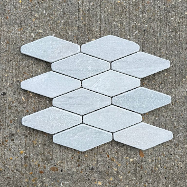 Ice Grey Kite Marble Mosaic Tumbled 3,5m²