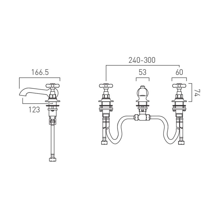 Booth & Co. Basin Mixer & Pop-Up Waste