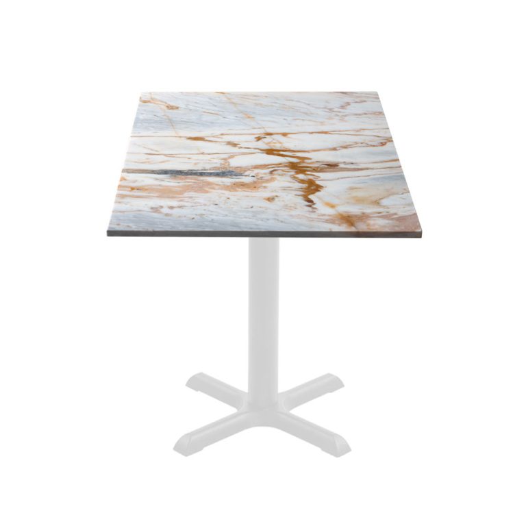 Arabescato Gold Polished Marble Table Top S