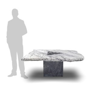 Calacatta Lilac Marble Table