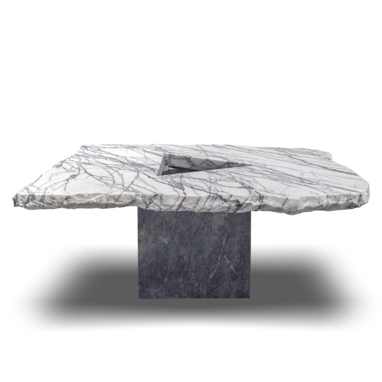 Calacatta Lilac Marble Table