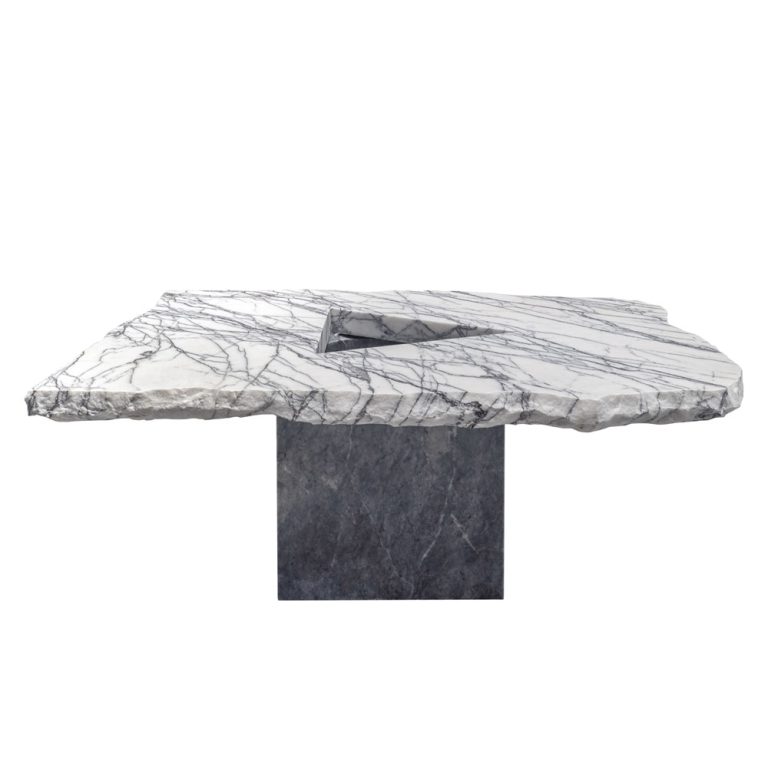 Calacatta Lilac Marble Table