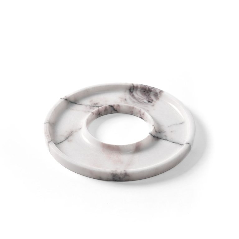 Calacatta Viola Donut Circle Plate Platter