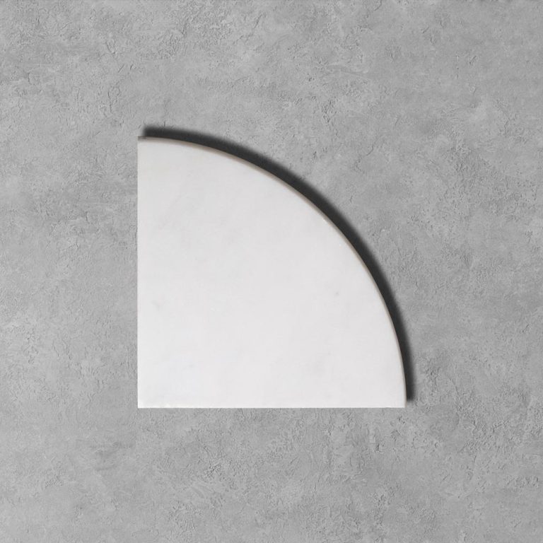Calacatta Marble Corner Shelf