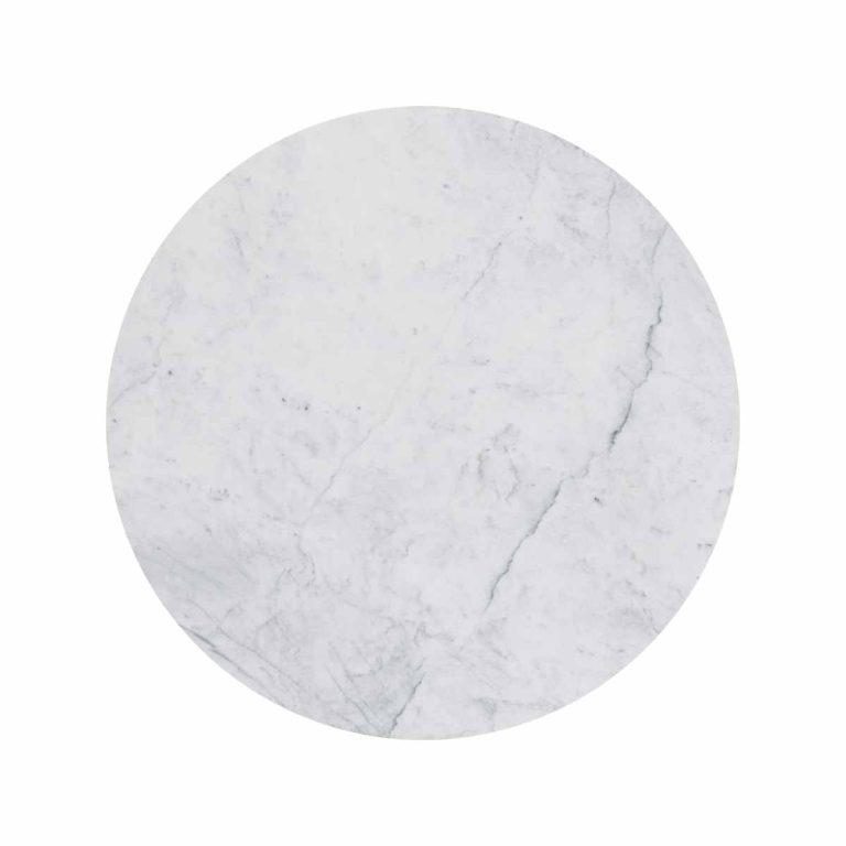 Carrara Polished Marble Round Circle Table Top