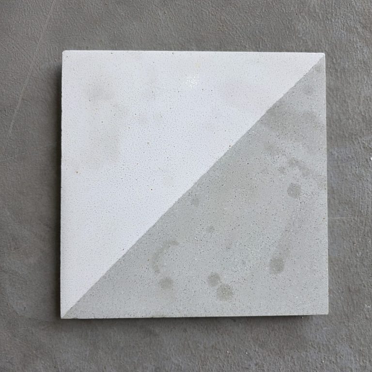 Encaustic Cement Tiles White And Grey 4m²