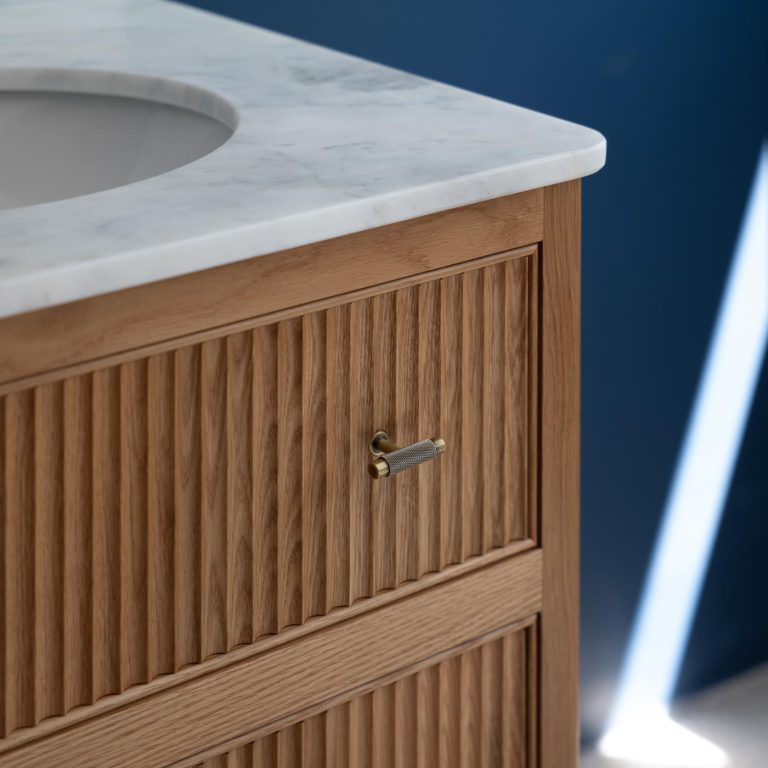 Milano 125cm Oak Vanity Unit