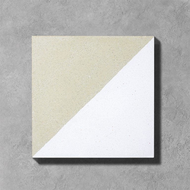 Triangle Moss Green Encaustic Cement Tiles