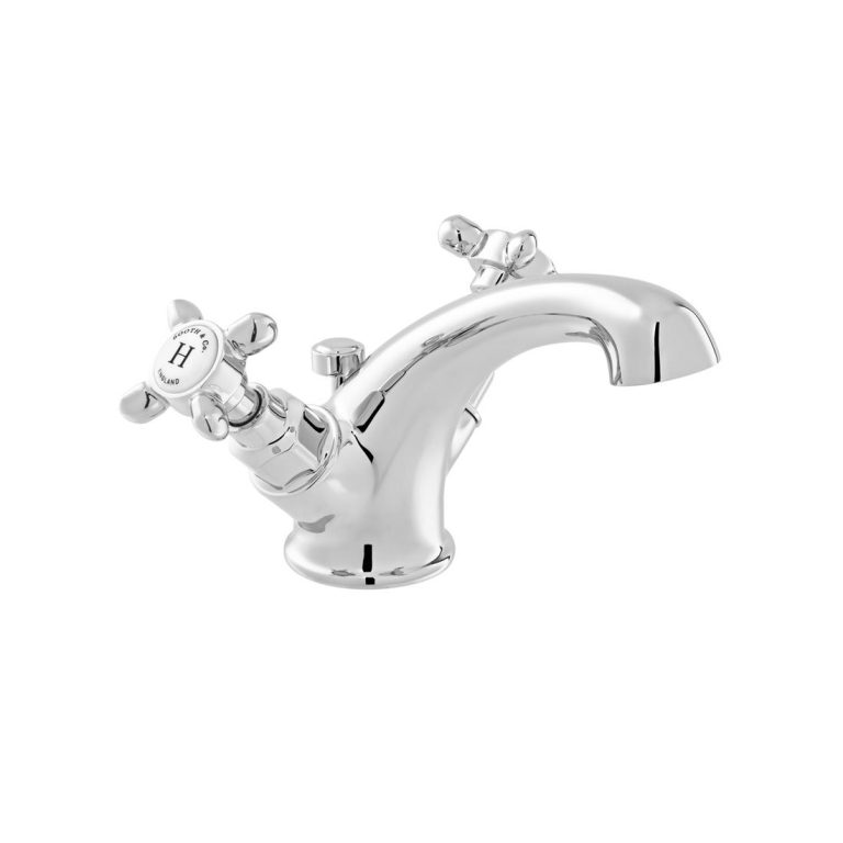 Booth & Co. Axbridge Mono Basin Mixer & Pop-Up Waste