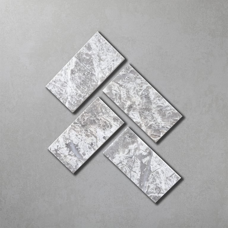 Soho Grey Marble Metro Subway Tiles