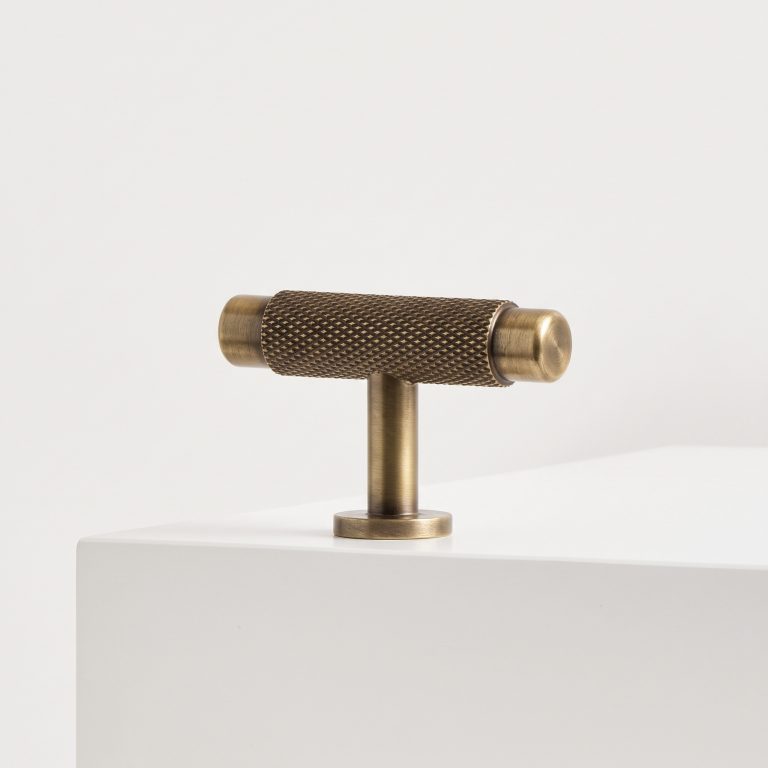 Starel Solid Brass T Handle Vanity Unit Handle