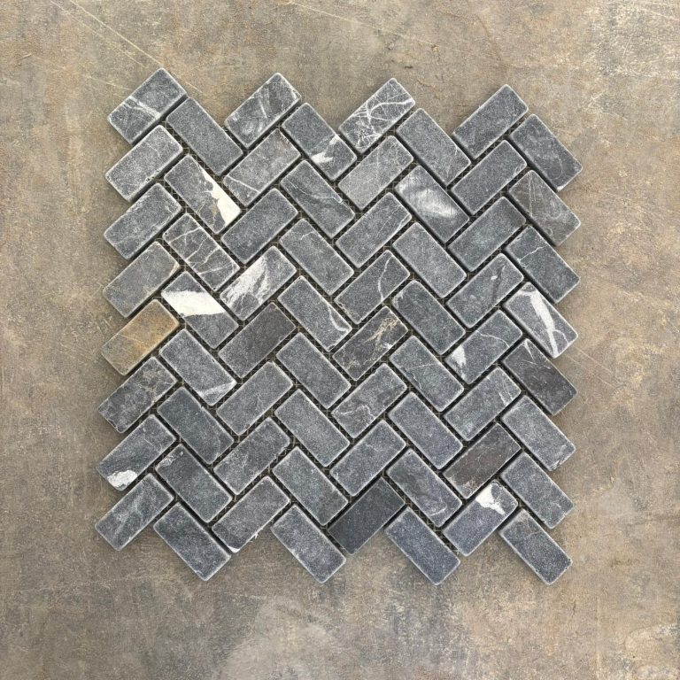 Mini Herringbone Belgium Stone Tumbled 3.5m²