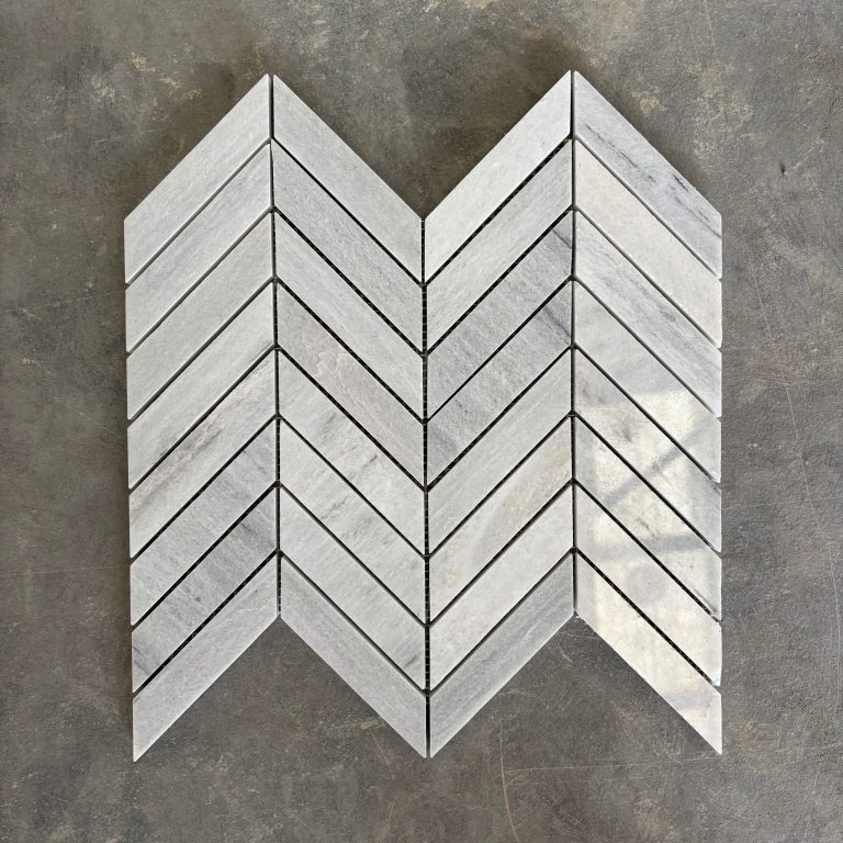Chevron Ice Grey Polished 3m²