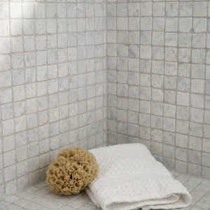 Aegean Chopped Marble Square Mosaic
