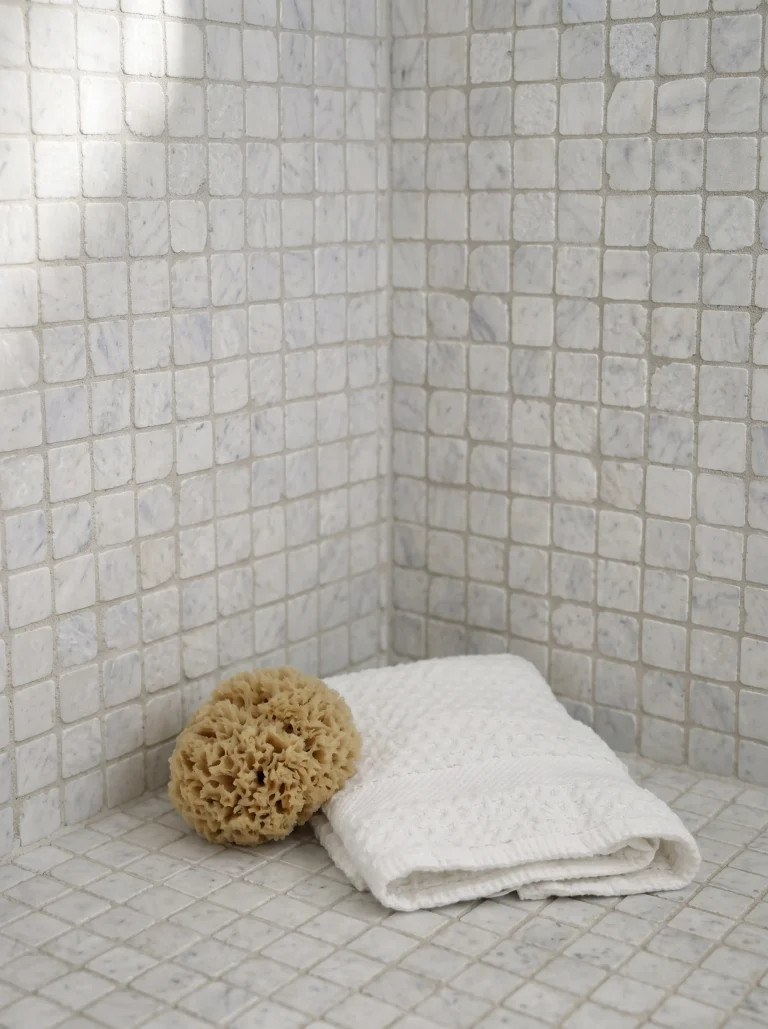 Aegean Chopped Marble Square Mosaic