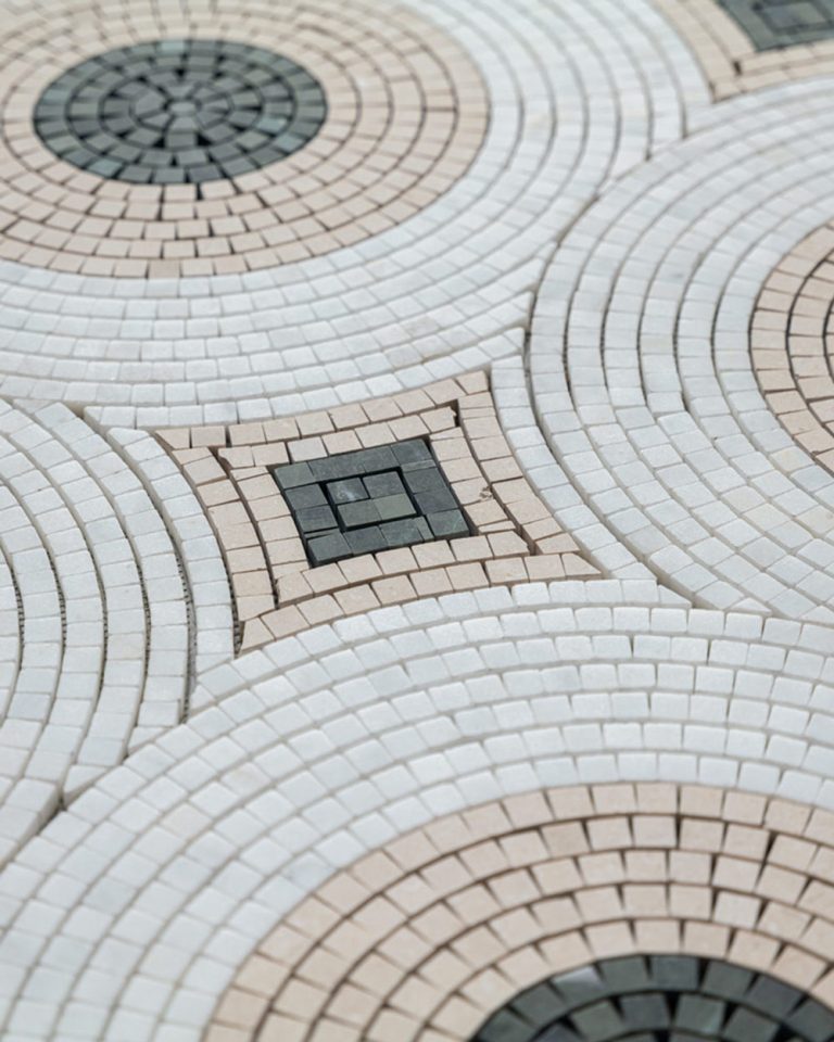 Calacatta Verde Green Marble Stella Mosaic