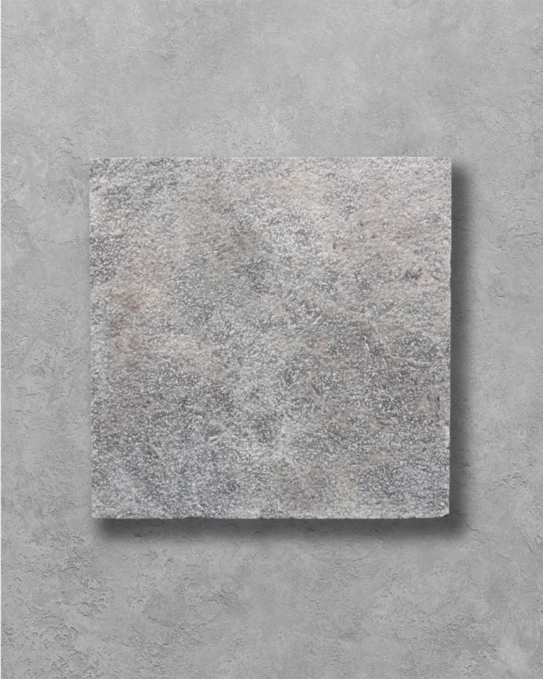 Silver Brushed Marble Cobble Outdoor Paving